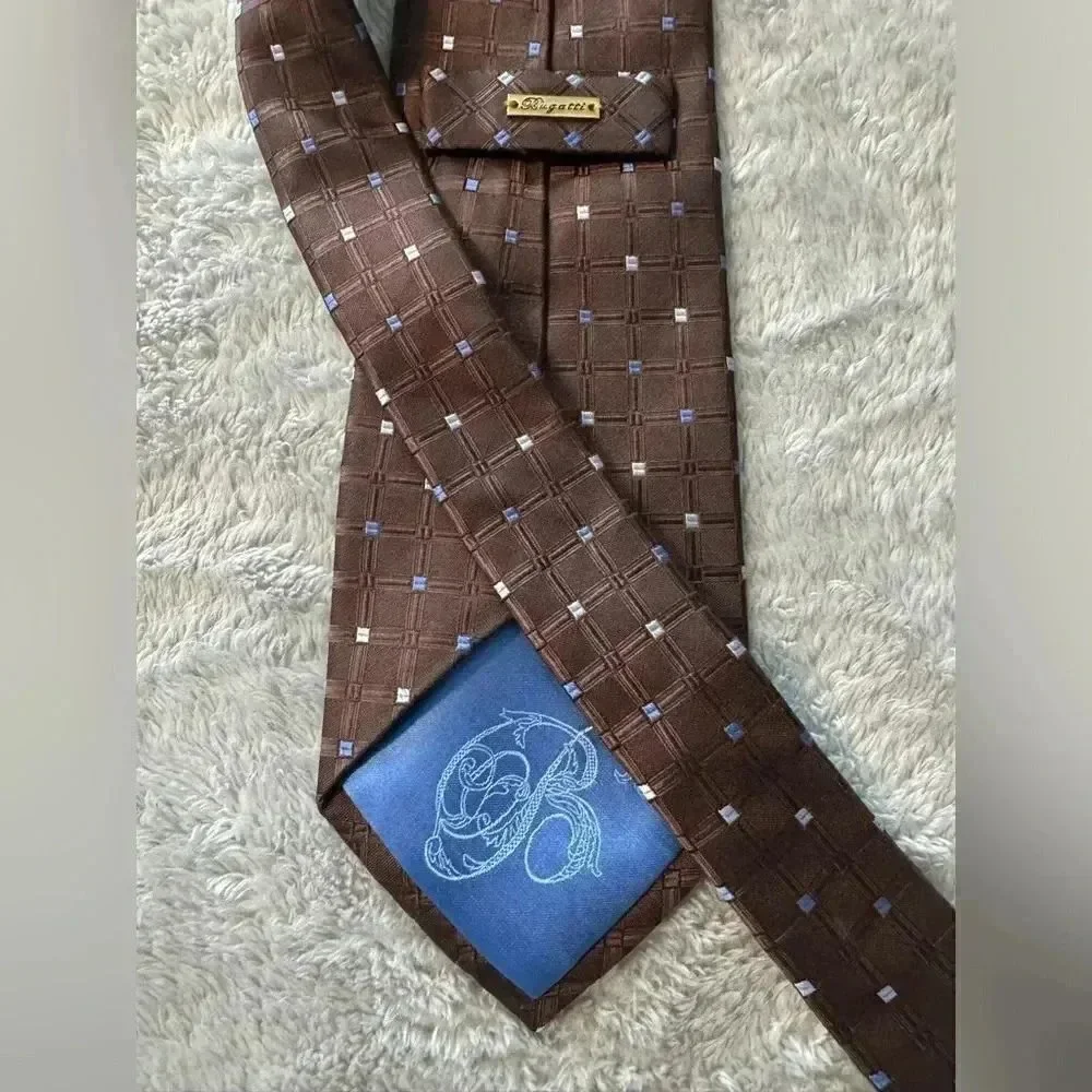Bugatti Neck Tie Brown